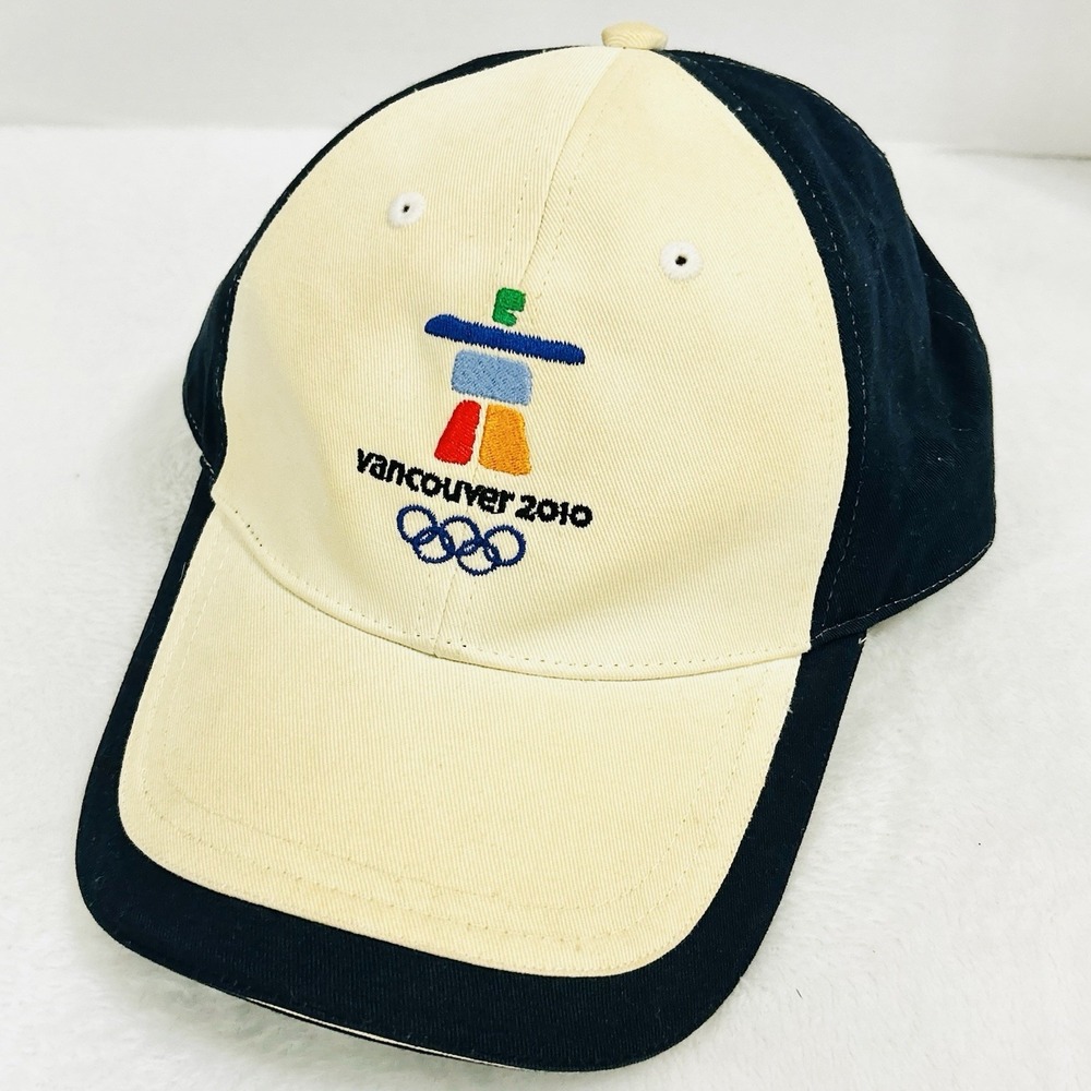 Vancouver 2010 Winter Olympics‎ Logo Hat Cap Adjustable Strapback Blue Sports